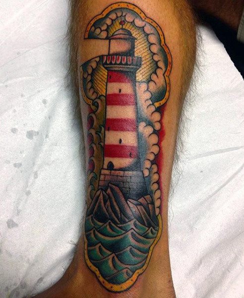 tatuaz latarnia morska 99