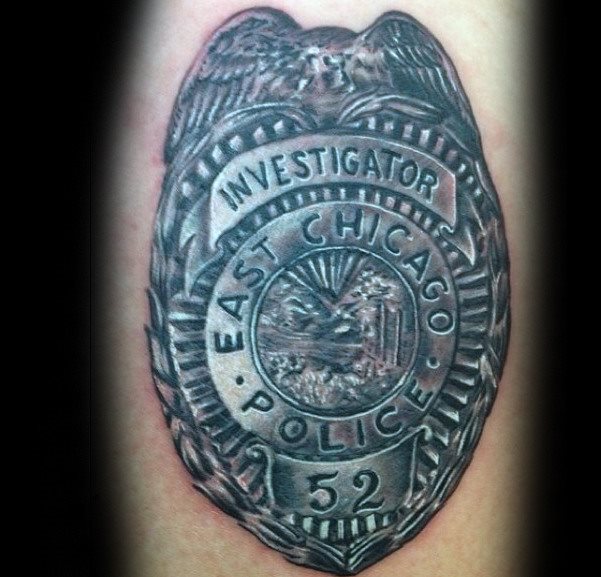 tatuaz policjant 19