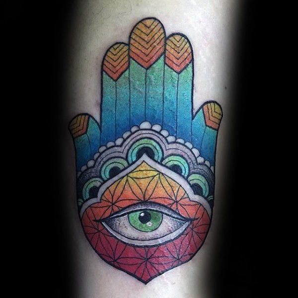 tatuaz reka hamsa fatima 05