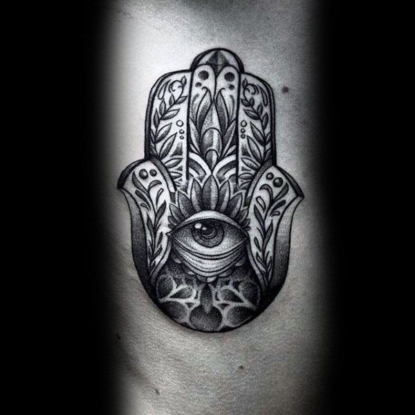 tatuaz reka hamsa fatima 23
