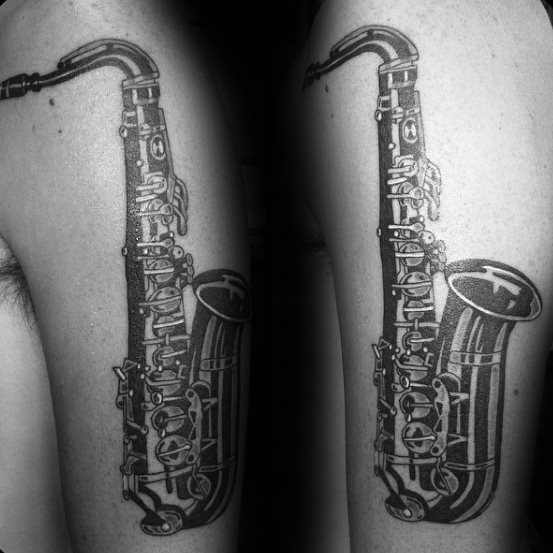 tatuaz saksofon 11