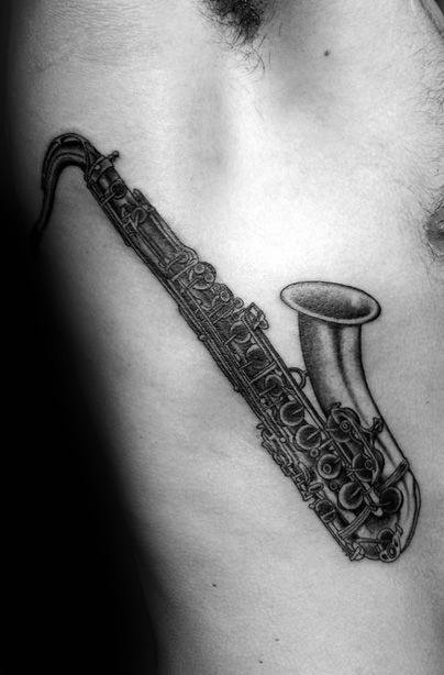 tatuaz saksofon 27