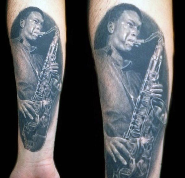 tatuaz saksofon 57