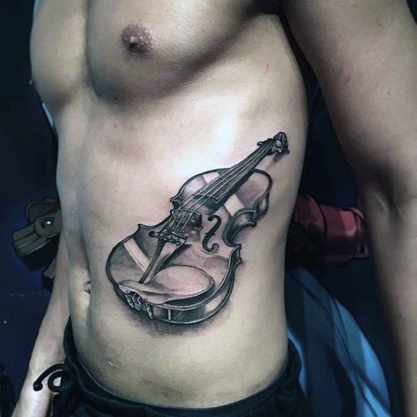 tatuaz skrzypce 09