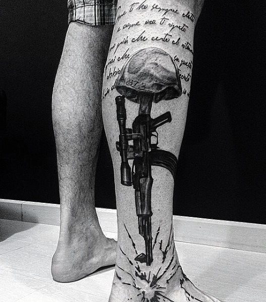 tatuaz wojsko 105