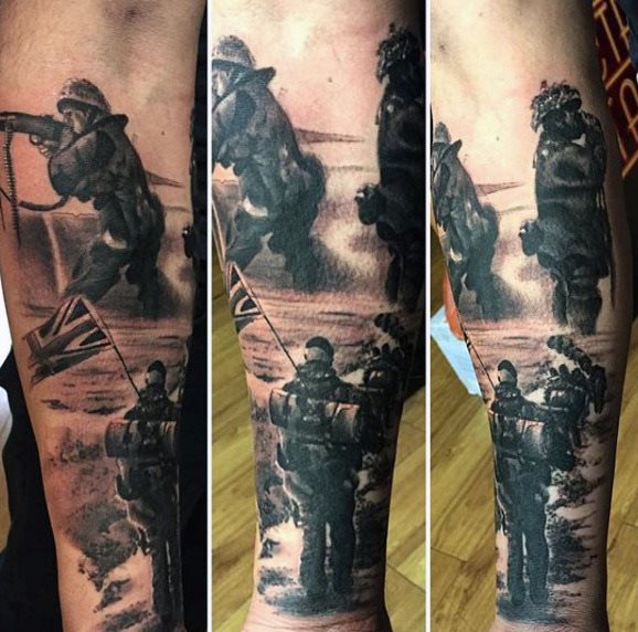 tatuaz wojsko 141