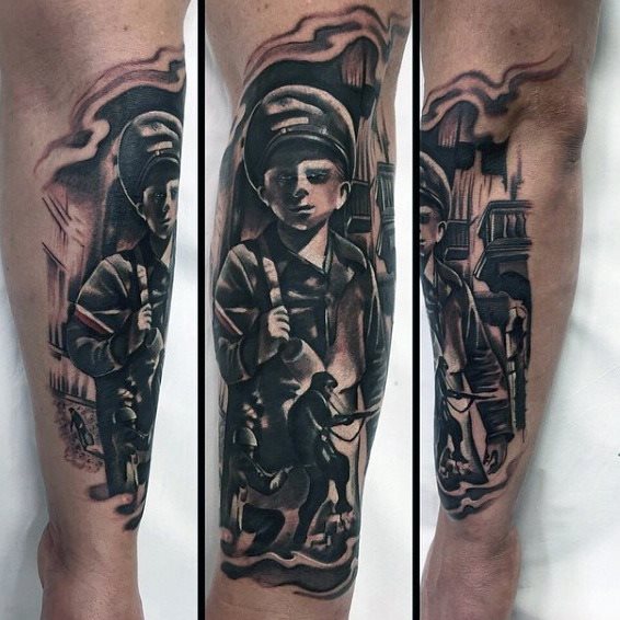 tatuaz wojsko 81