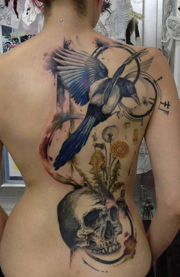 tatuaz ptaki 128