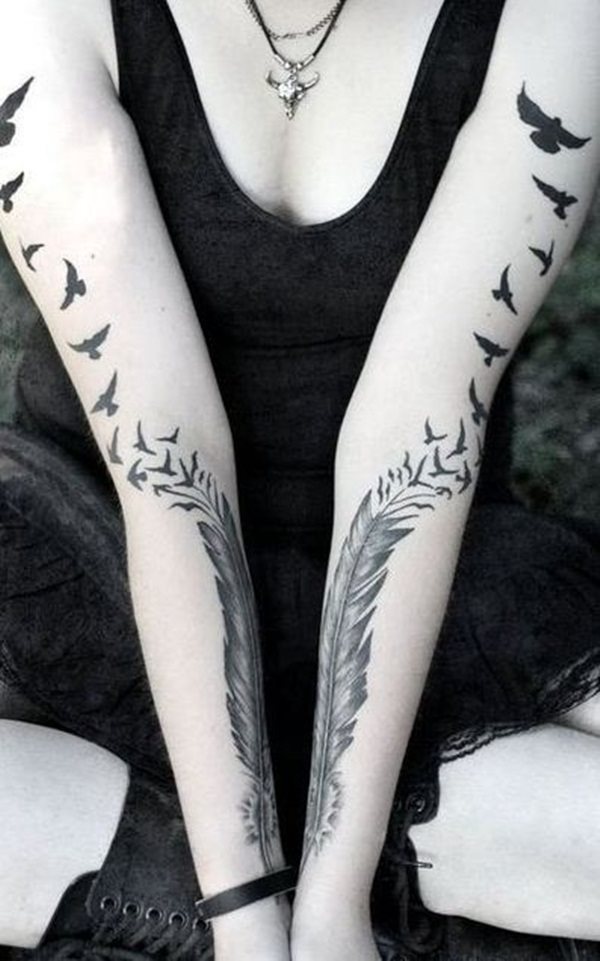 tatuaz ptaki 328