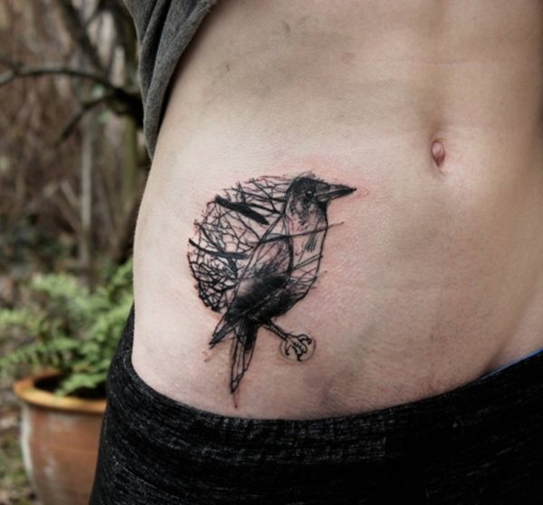 tatuaz ptaki 332