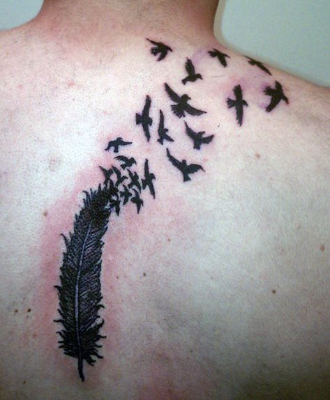 tatuaz ptaki 754
