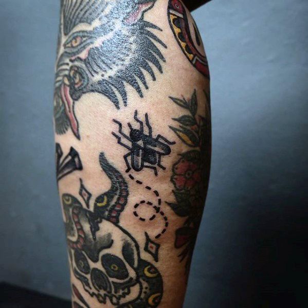 135 de tatuaje cu insecte (cu semnificația lor)