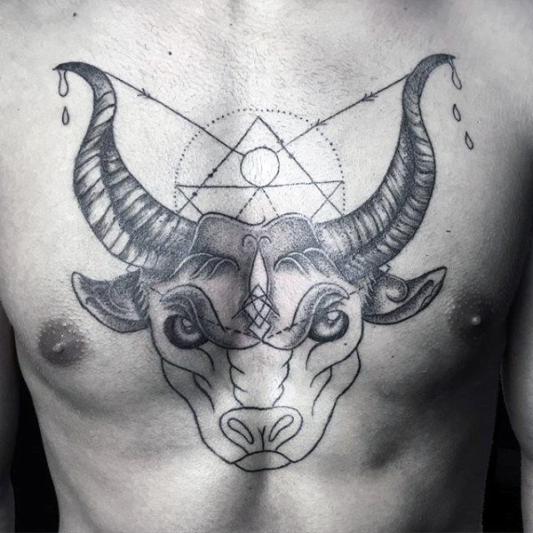 71 de tatuaje cu semnul zodiacal Taur (cu semnificația lor)